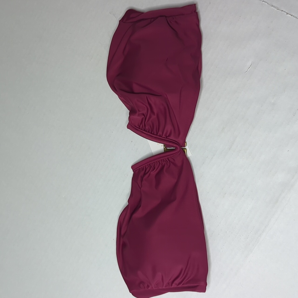 NWT Andie swimwear the scala bandeau bikini top